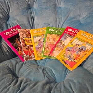 Wee Sing Childrens Songs Sing Alongs‎ Bible Silly Nursery Book Lot